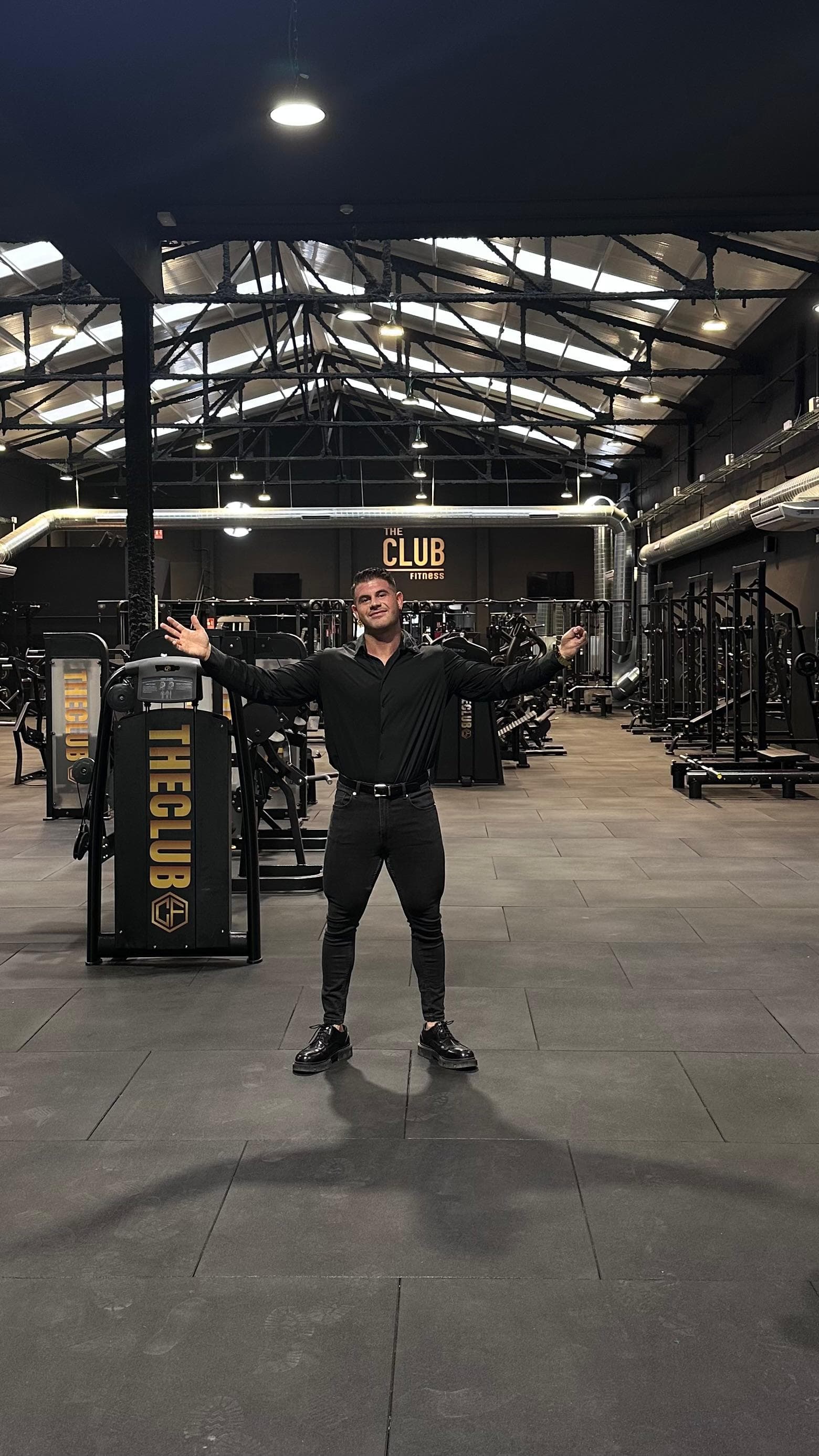 Pablo Dreix, asesor nutricional y entrenador deportivo, en su gimnasio